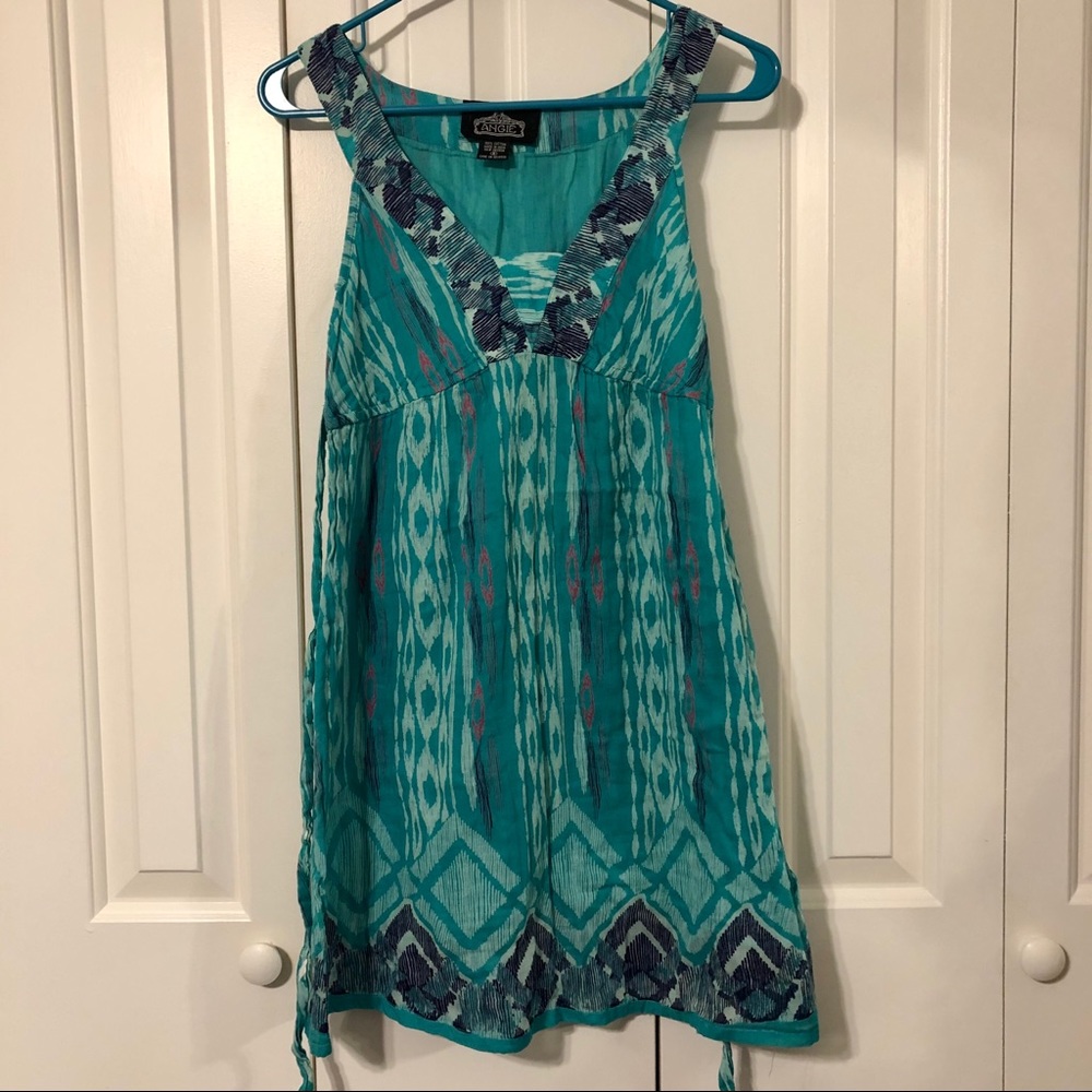 Teal Sun Dress by Angie